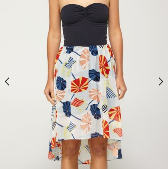 Quicksilver Strapless Beach Bella Dress Size S - Picture 7 of 9